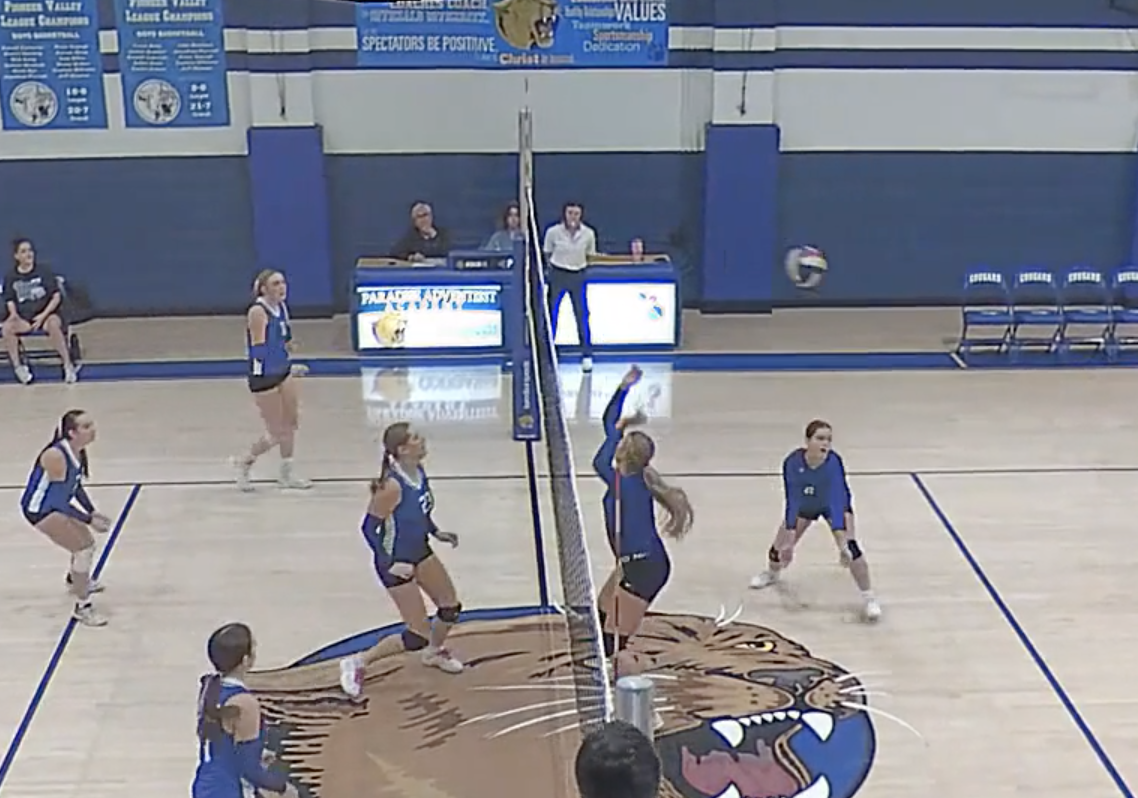 Varsity Volleyball Falls 2-3 to Redding Christian