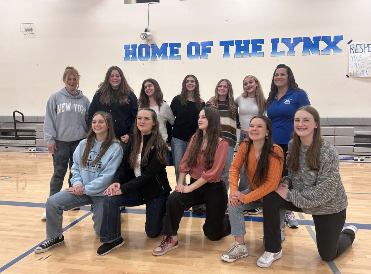 The JV Volleyball team.